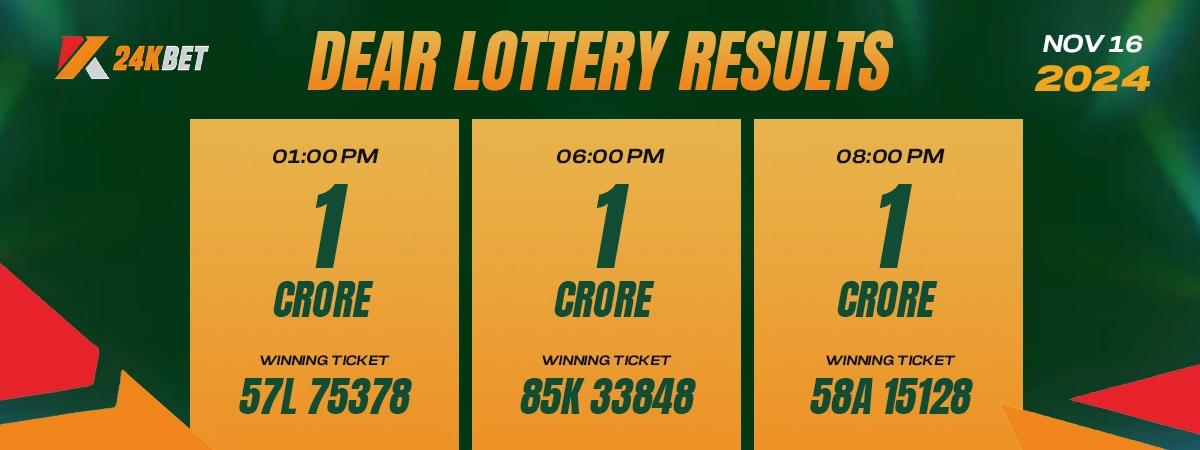 Lottery Sambad: Dear Lottery Sambad Result Today (16 November, 2024)